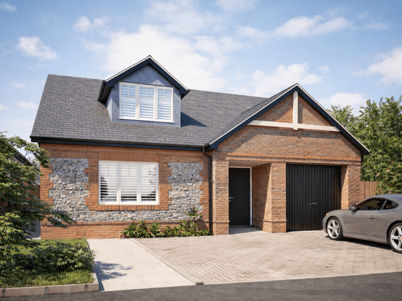 Plot 9 Front Enhanced